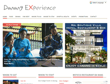 Tablet Screenshot of danangexperience.com